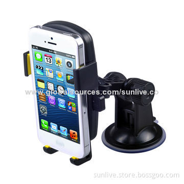 key button control iphone car holders with suction cup car mount for cellphone